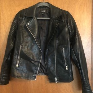 TopShop Biker Leather Jacket